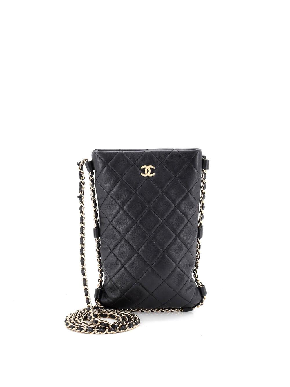 Chanel Chain Around Flat Phone Holder #253731C24B
